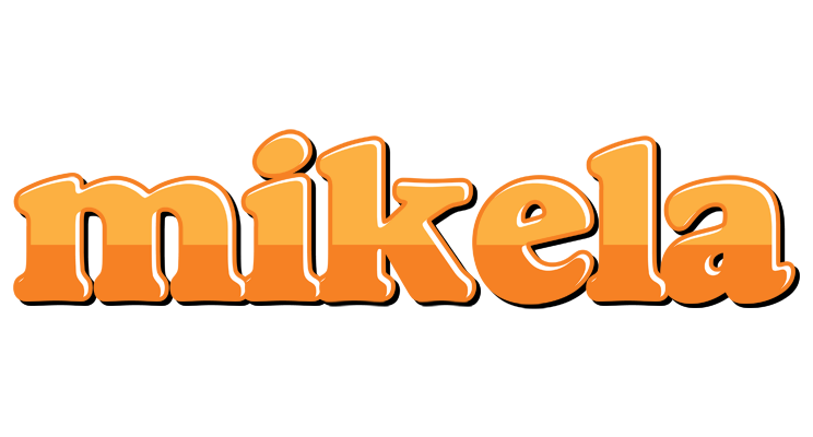 Mikela orange logo