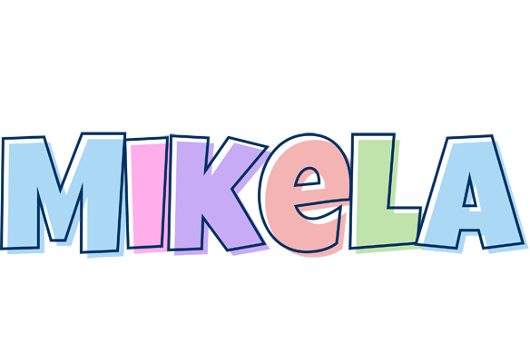 Mikela pastel logo