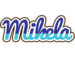 Mikela raining logo