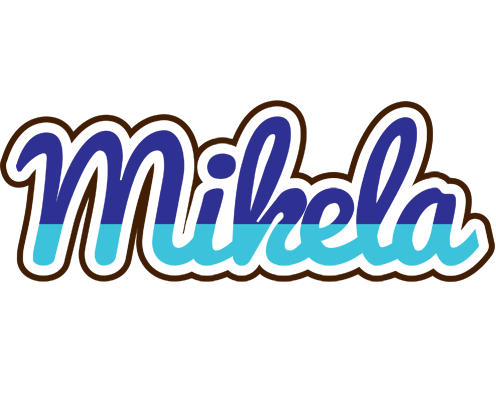 Mikela raining logo