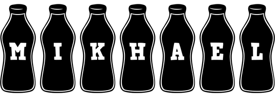 Mikhael bottle logo
