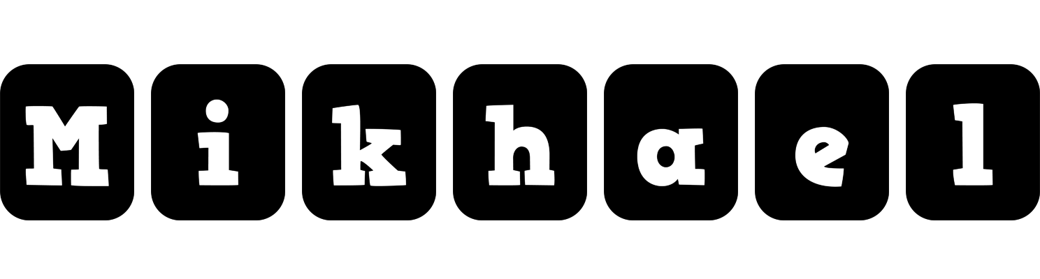 Mikhael box logo