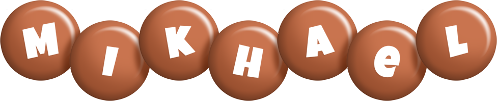 Mikhael candy-brown logo