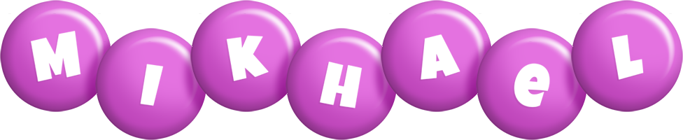 Mikhael candy-purple logo