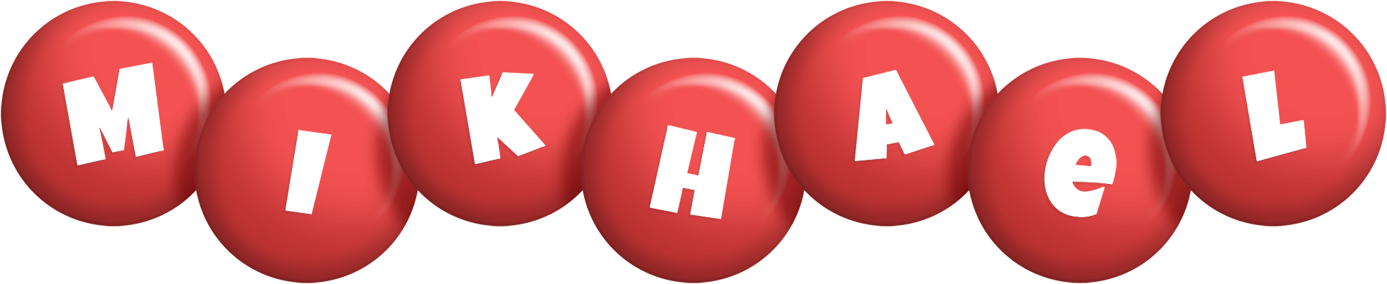 Mikhael candy-red logo