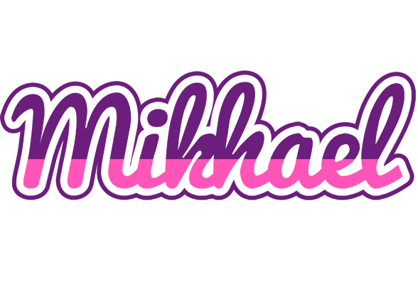 Mikhael cheerful logo