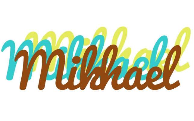 Mikhael cupcake logo