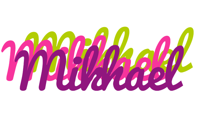 Mikhael flowers logo