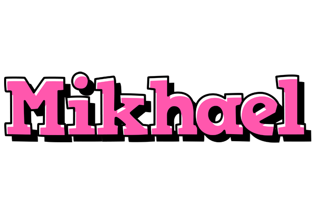 Mikhael girlish logo