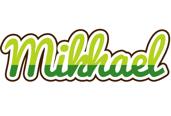 Mikhael golfing logo