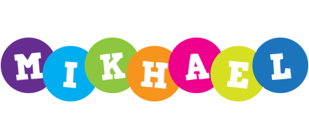 Mikhael happy logo