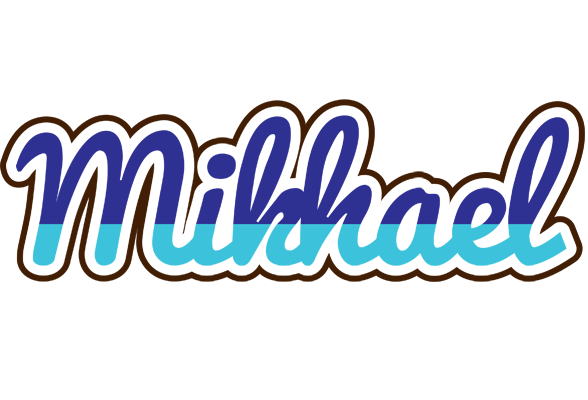 Mikhael raining logo