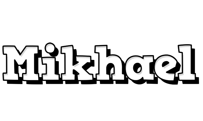 Mikhael snowing logo