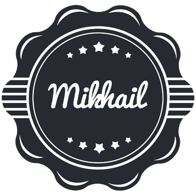 Mikhail badge logo