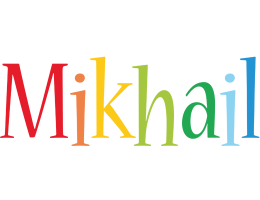 Mikhail birthday logo