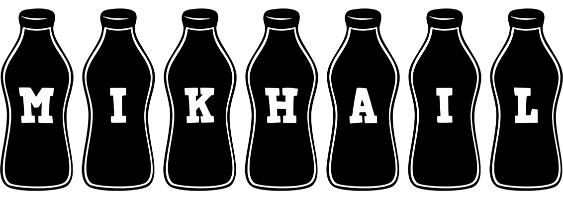Mikhail bottle logo