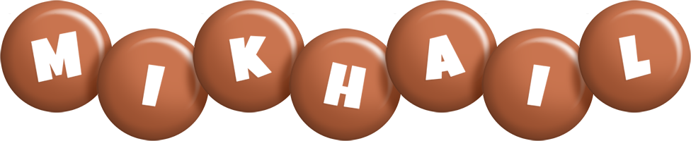 Mikhail candy-brown logo