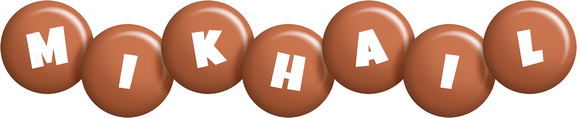 Mikhail candy-brown logo