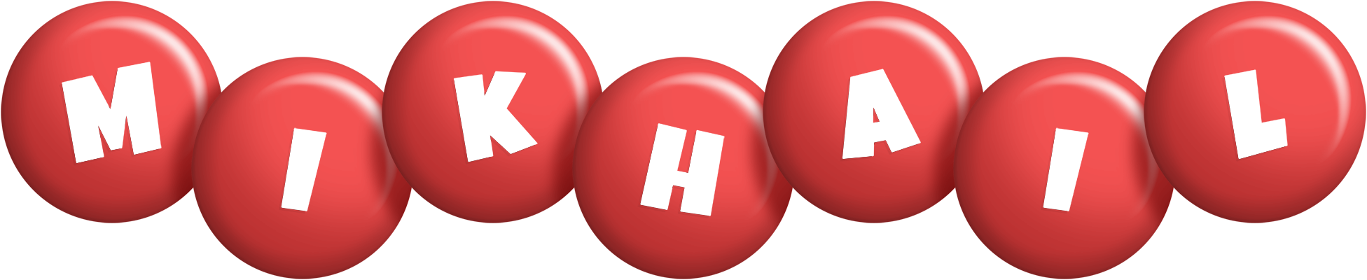 Mikhail candy-red logo