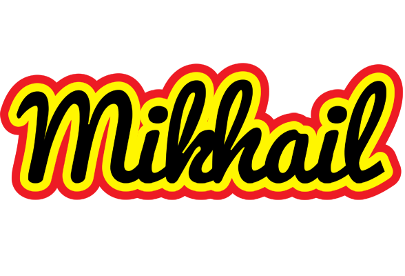 Mikhail flaming logo