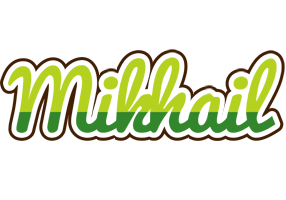 Mikhail golfing logo