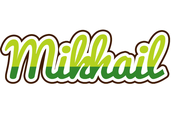 Mikhail golfing logo