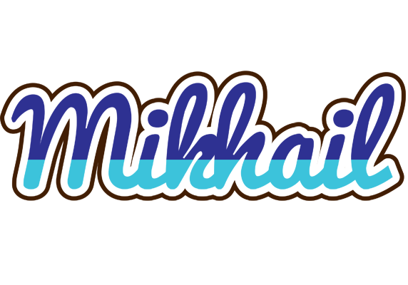 Mikhail raining logo