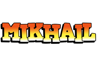 Mikhail sunset logo