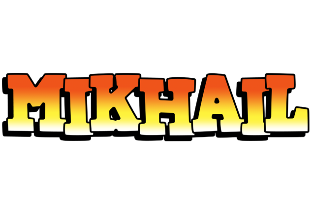 Mikhail sunset logo