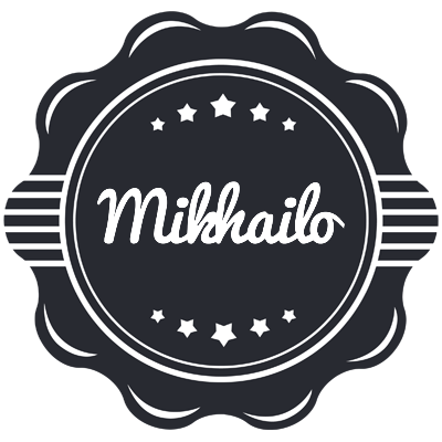 Mikhailo badge logo