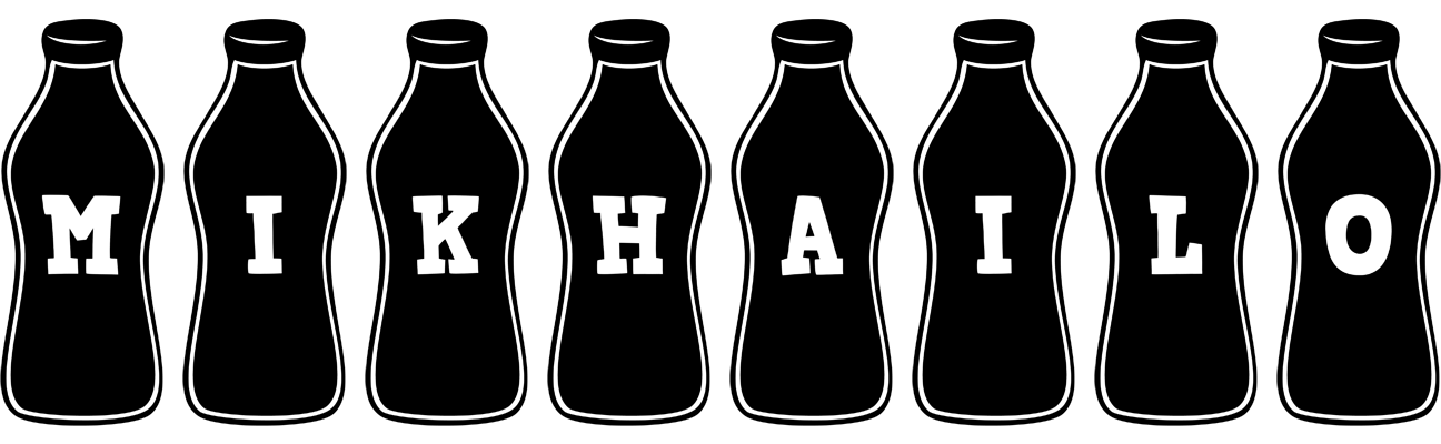 Mikhailo bottle logo