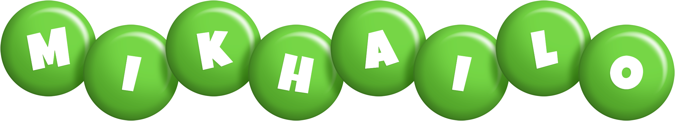 Mikhailo candy-green logo