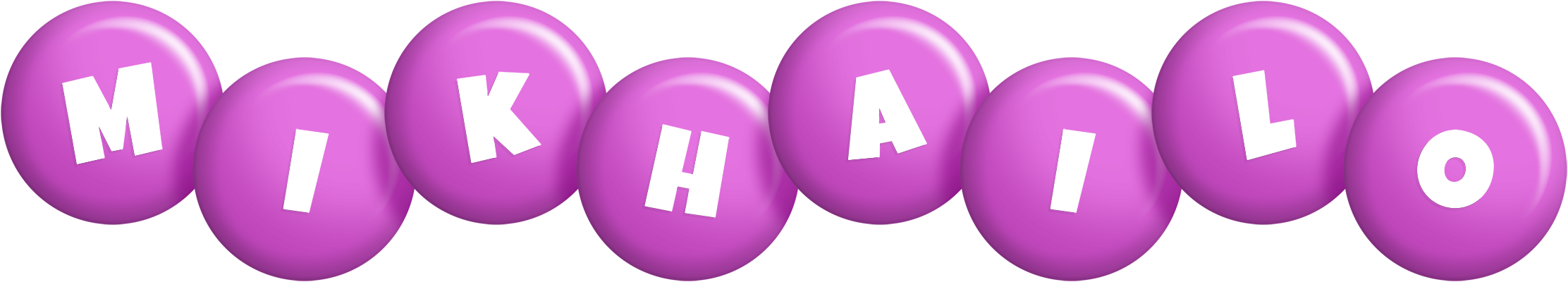 Mikhailo candy-purple logo