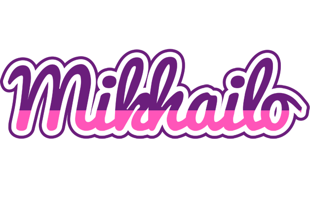Mikhailo cheerful logo