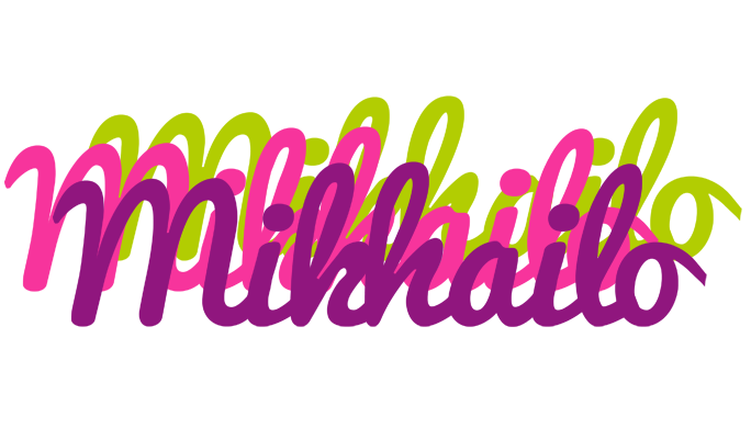 Mikhailo flowers logo