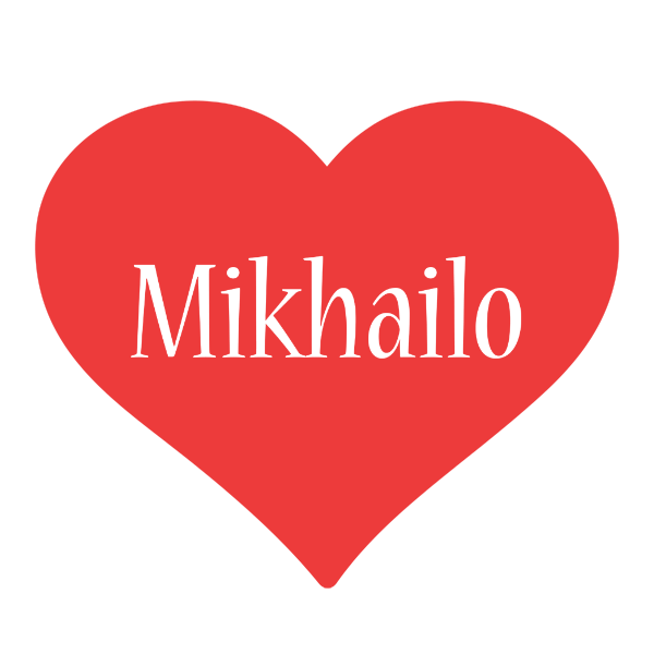 Mikhailo love logo