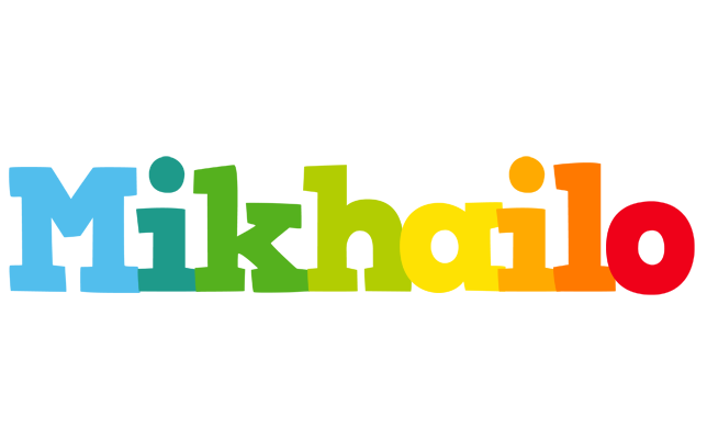 Mikhailo rainbows logo