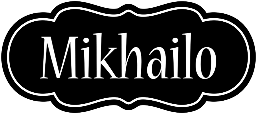 Mikhailo welcome logo