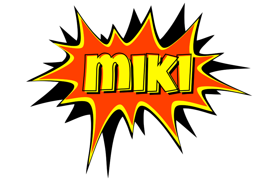 Miki bazinga logo