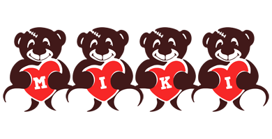 Miki bear logo