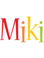 Miki birthday logo
