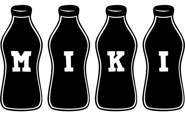 Miki bottle logo
