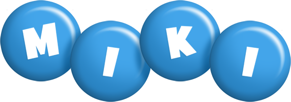 Miki candy-blue logo