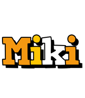 Miki cartoon logo