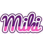 Miki cheerful logo