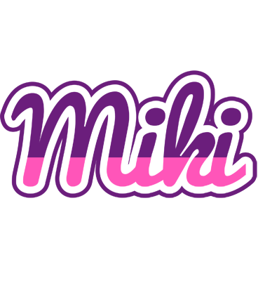 Miki cheerful logo