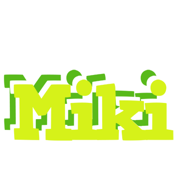 Miki citrus logo