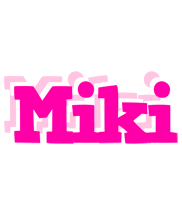 Miki dancing logo