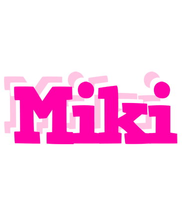 Miki dancing logo