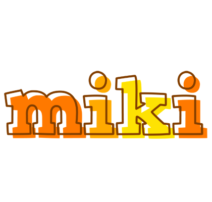 Miki desert logo